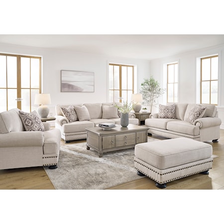 Transitional 4-Piece Living Room Set