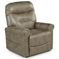 Faux Leather Power Lift Chair with Heat and Massage