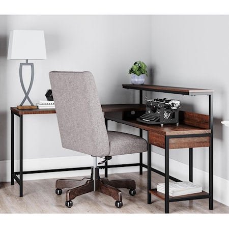 L-Desk with Storage