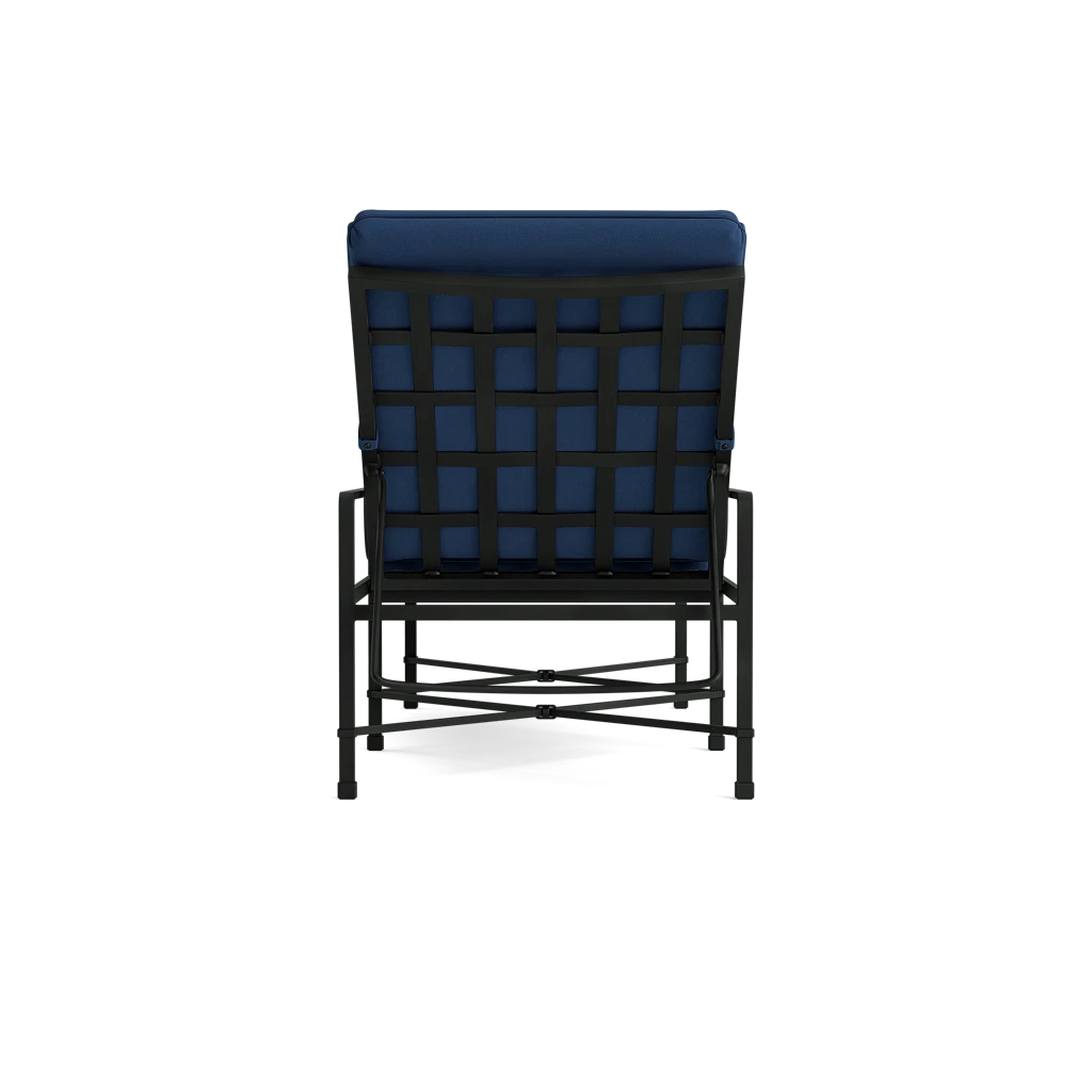 Adj. Scroll-Arm Chaise Lounge