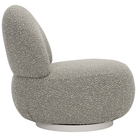 Lulu Fabric Swivel Chair