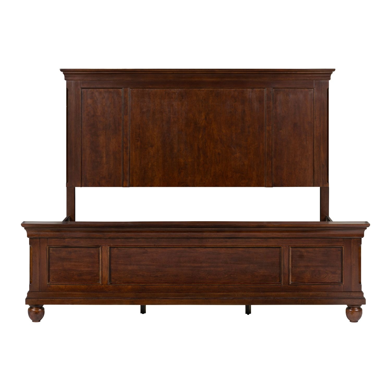 Liberty Furniture Rustic Traditions King California Panel Bed Set