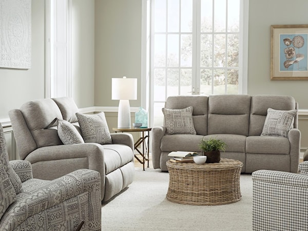 Power Reclining Living Room Group