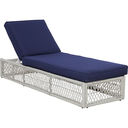 Simple Weave Chaise Lounge