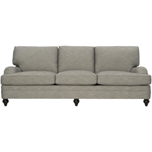 Fabric Sofa without Pillows