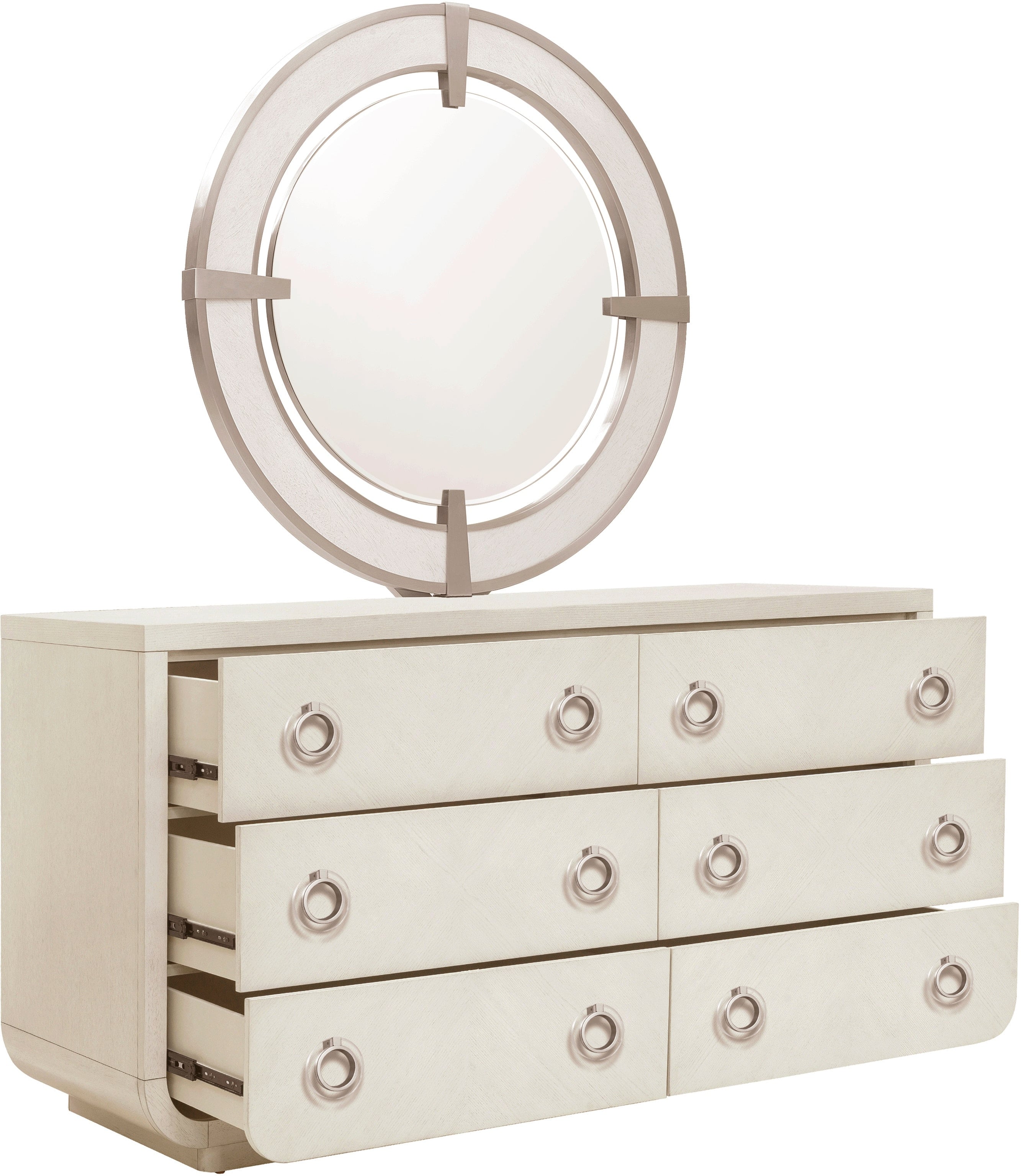 6-Drawer Dresser and Mirror