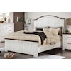 FUSA Alyson King Panel Bed