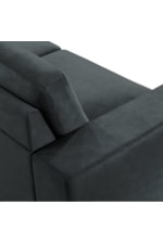 Armen Living Yvonne Contemporary Track-Arm Loveseat