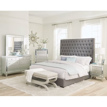 Camille 4-piece King Bedroom Set