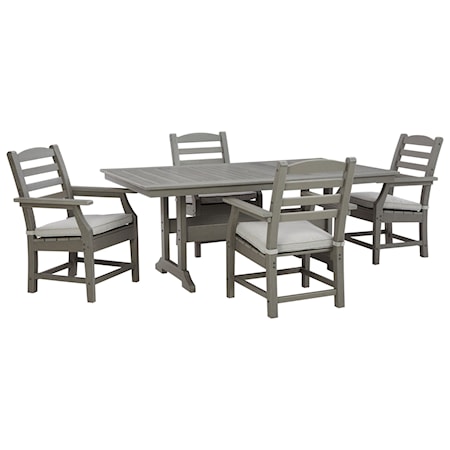 5-Piece Rectangular Table Set