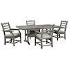 Signature Visola 5-Piece Rectangular Table Set