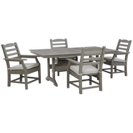 5-Piece Rectangular Table Set