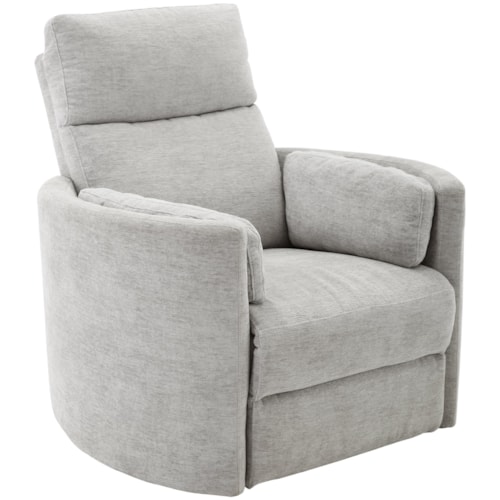 Casual Power Swivel Glider Recliner with USB Port