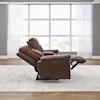 Liberty Furniture Avery Leather Power Reclining Loveseat