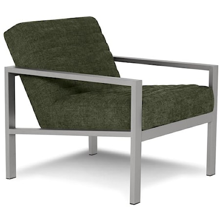 Quinn Channeled Contemporary Upholstered Chair