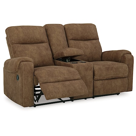 Reclining Loveseat With Console