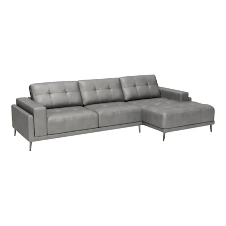 Contemporary RAF Chaise Sectional Sofa