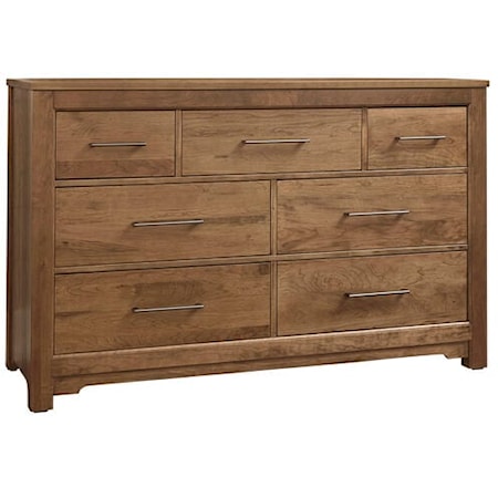 Transitional 7-Drawer Dresser