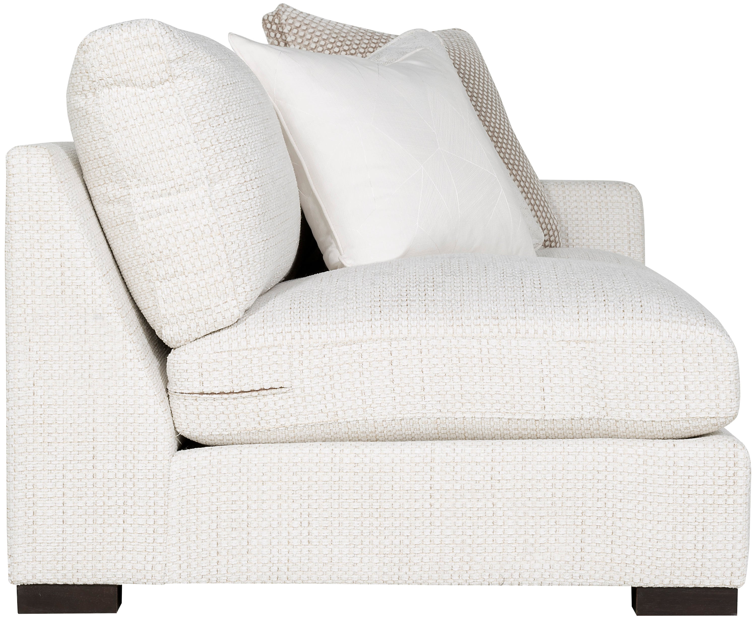 Nicolette Fabric Right Arm Loveseat