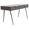 Diamond Sofa Furniture Petra 2-Drawer Writing Desk