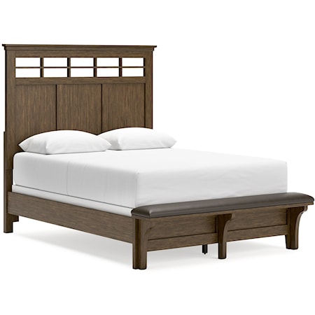 Queen Panel Bed