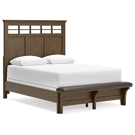 Queen Panel Bed