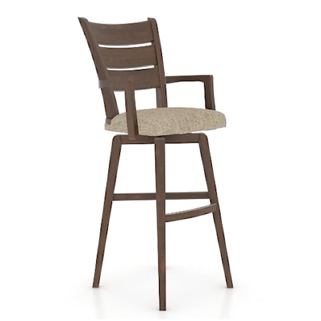 30" Swivel Stool with Arms