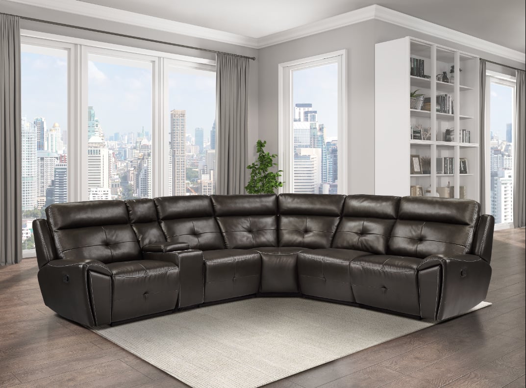6-Piece Reclining Sectional
