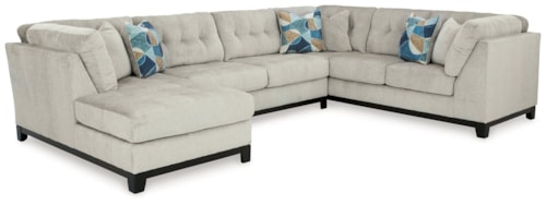 3-Piece Sectional With Chaise