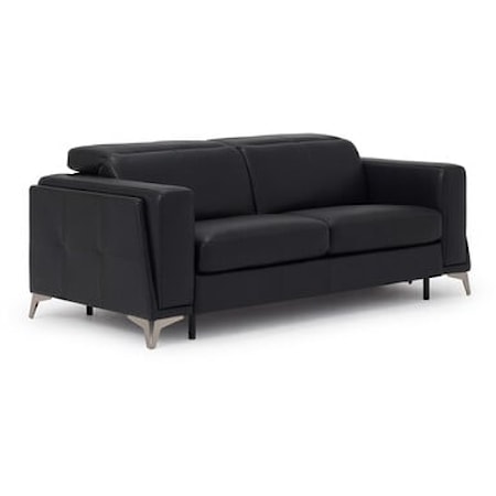 Paolo Contemporary Double Sofabed with Track Arms