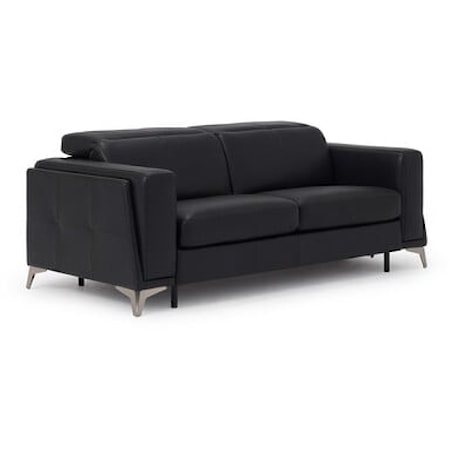 Paolo Contemporary Queen Sofabed with Track Arms