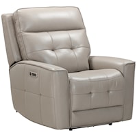 Transitional Power Recliner with Zero Gravity Recline
