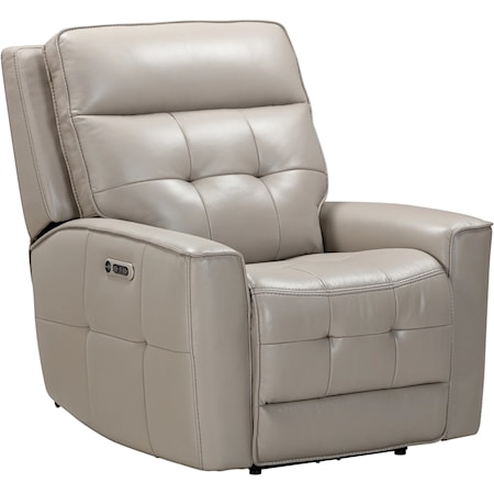 Transitional Power Recliner with Zero Gravity Recline