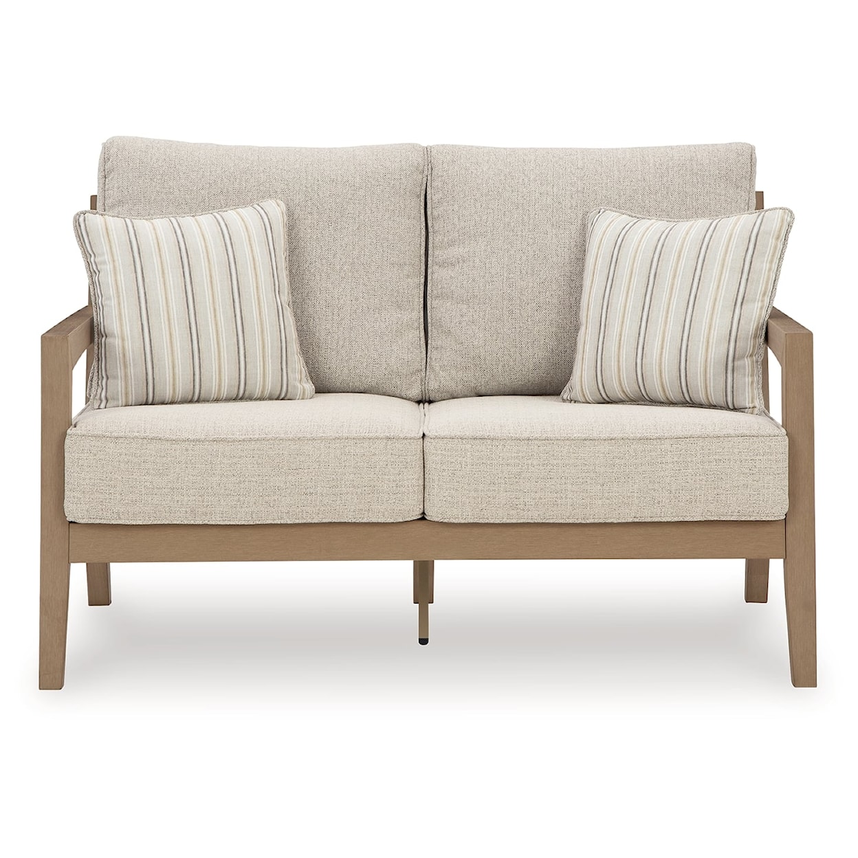 Signature Design by Ashley Hallow Creek Outdoor Loveseat with Cushion