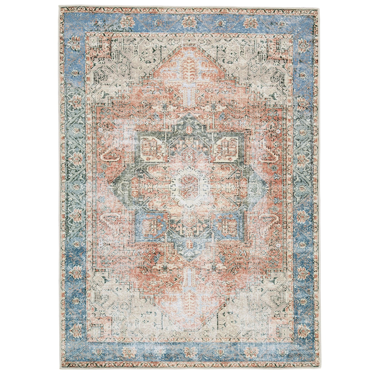 Benchcraft Machine Washable Rugs Hartton 5'2" x 7'1" Rug