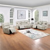 New Classic Cicero Console Loveseat W/ Dual Recliners