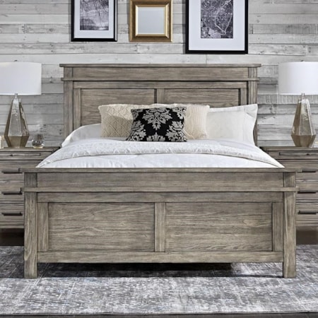 King Panel Bed