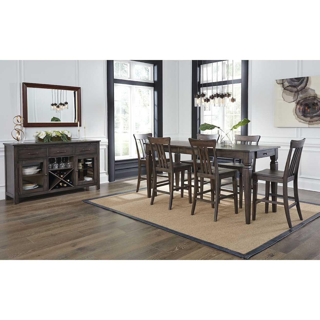 AAmerica Kingston Counter Height Table