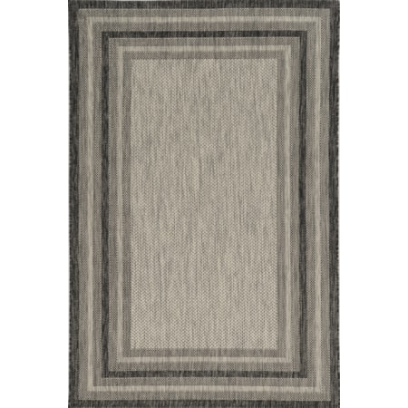 7'10" Round Grey Cape Cod Rug