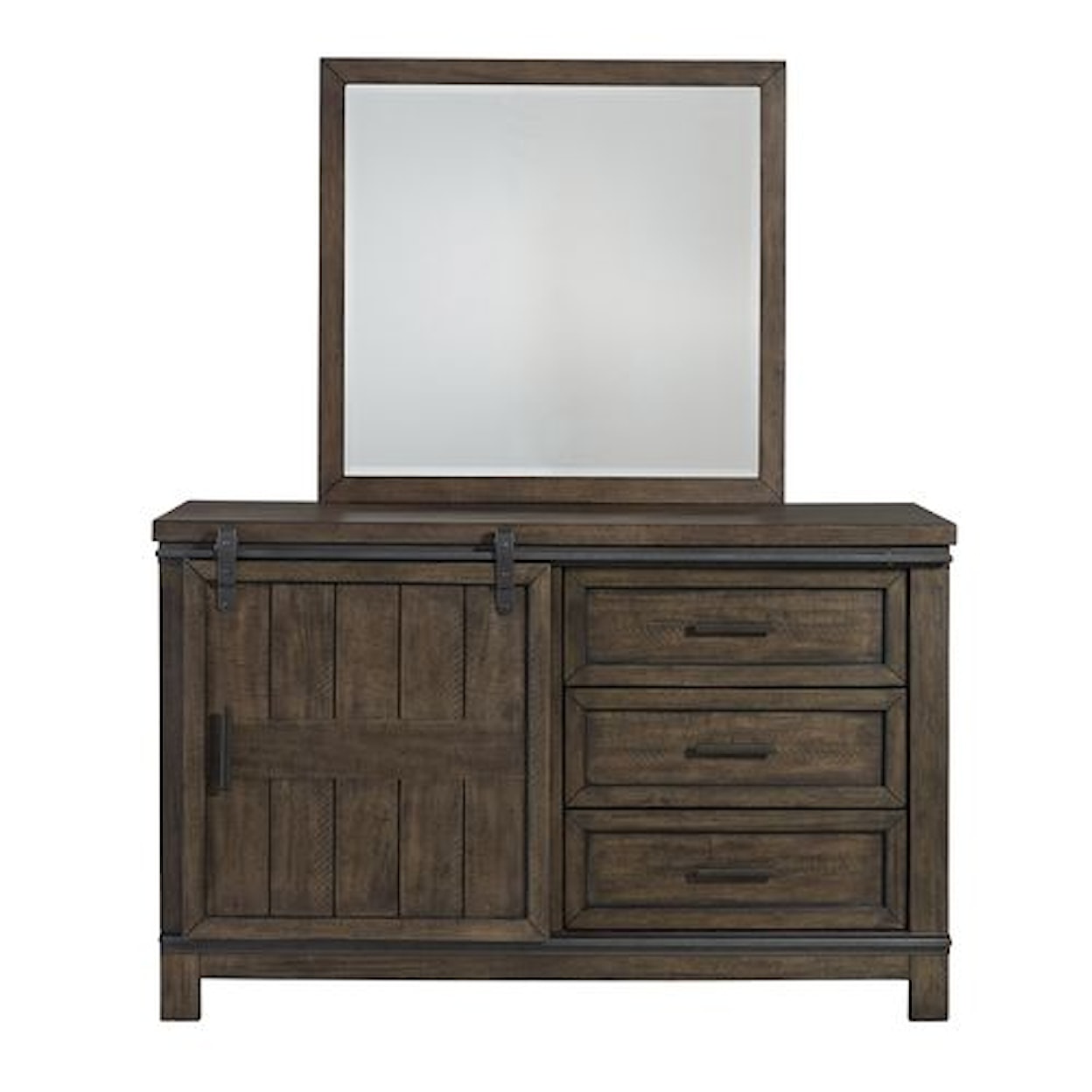 Liberty Furniture Thornwood Hills Dresser Mirror