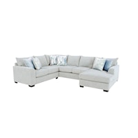 Contemporary Sectional Sofa with Chaise