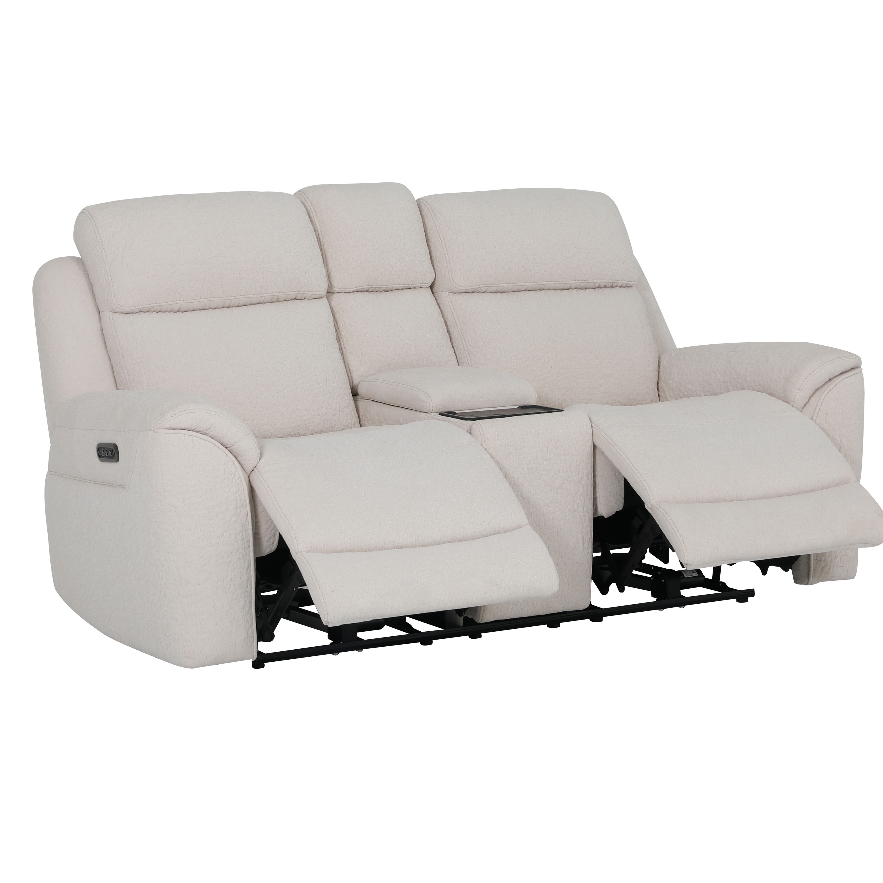 Power Reclining Console Loveseat