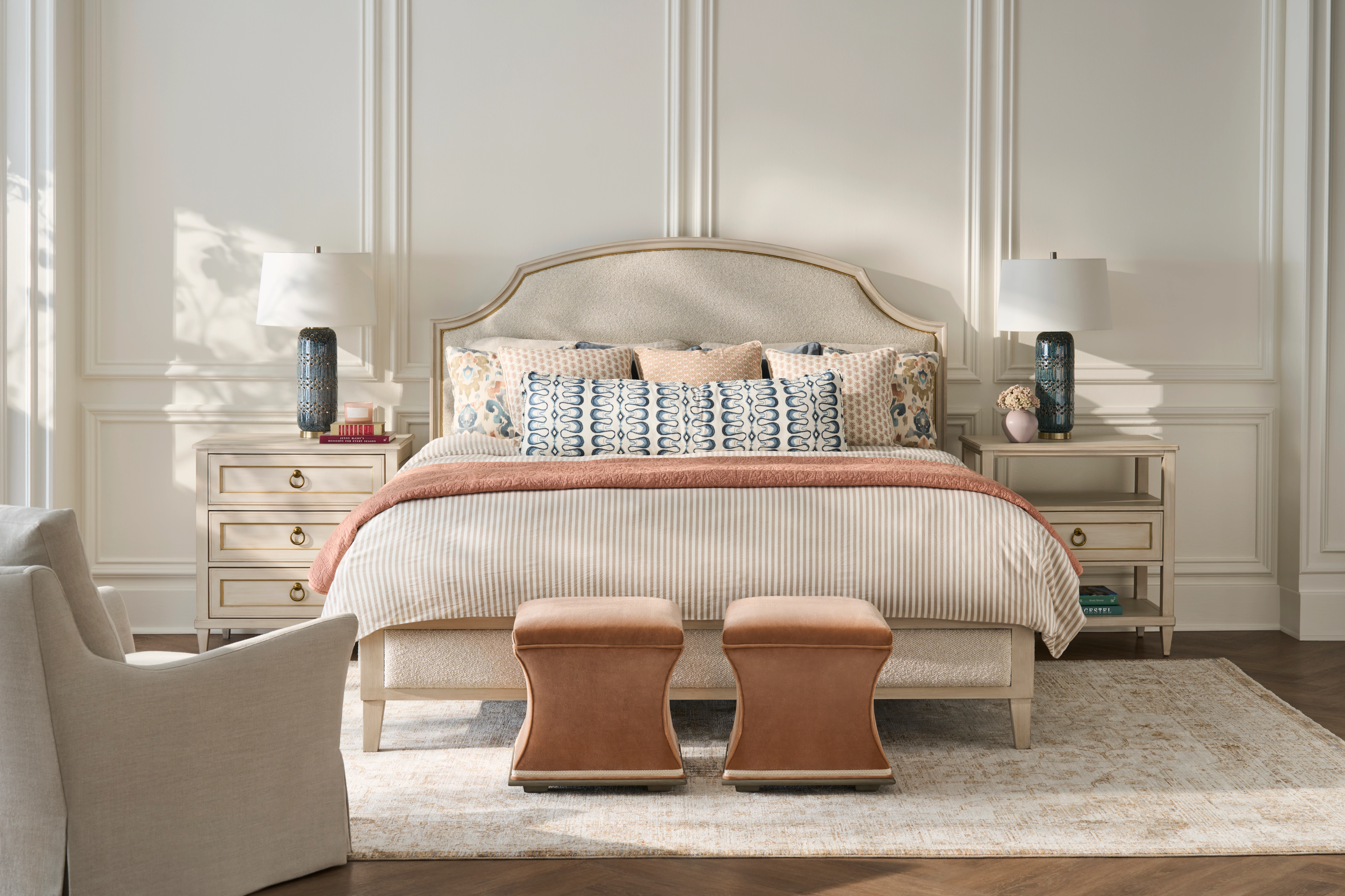 Upholstered King Bed