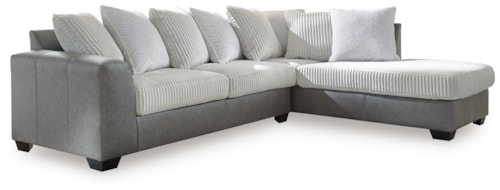 2-Piece Sectional With Chaise