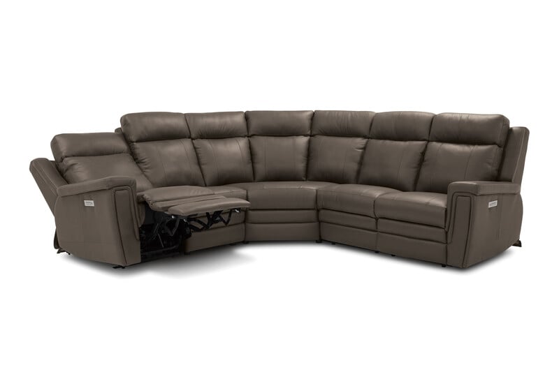 Asher 5-Seat Power Reclining Sectional Sofa