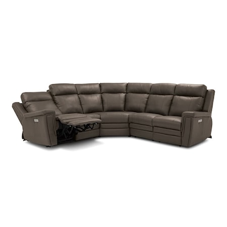 Asher 5-Seat Power Reclining Sectional Sofa