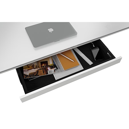 Lift Standing Desk with Storage Drawer