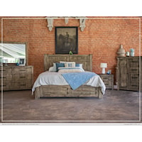 Rustic 5-Piece Queen Bedroom Set