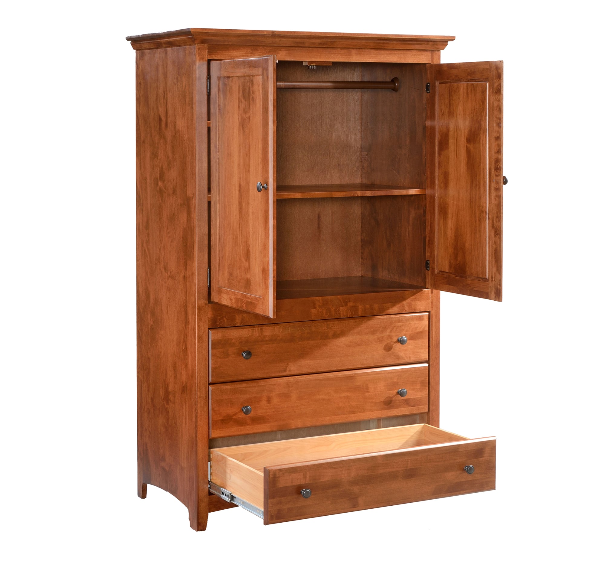 Archbold Furniture Shaker Armoire