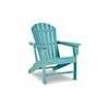 Ashley Furniture Signature Design Sundown Treasure Adirondack Chair with End Table